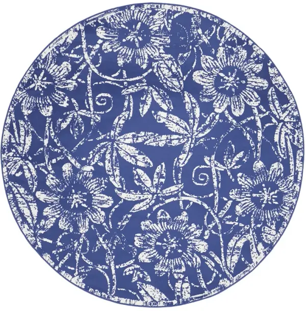 Whimsicle WHS05 Navy 8'4" x 11'6" Rug