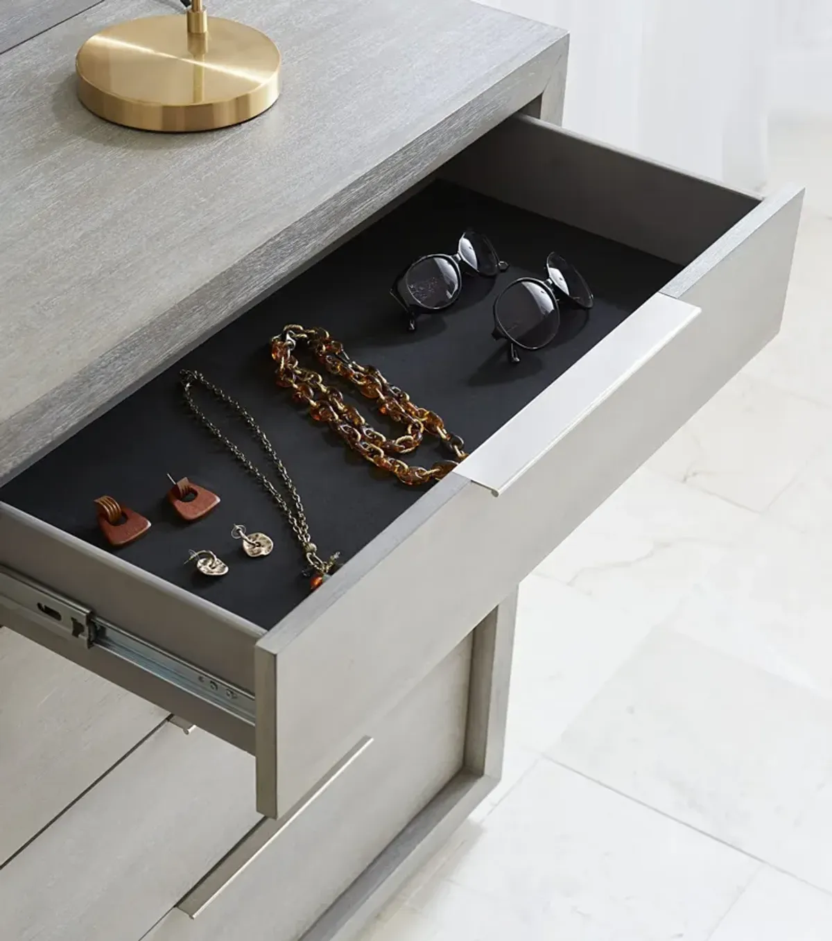 Oxford Six-Drawer Chest in Mineral
