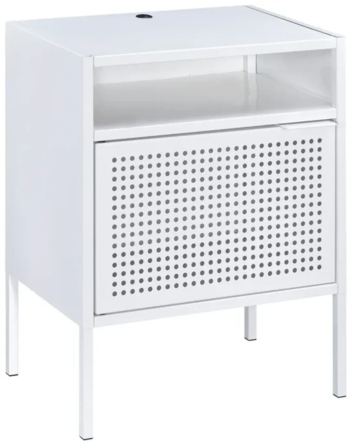 Gemma Nightstand in White