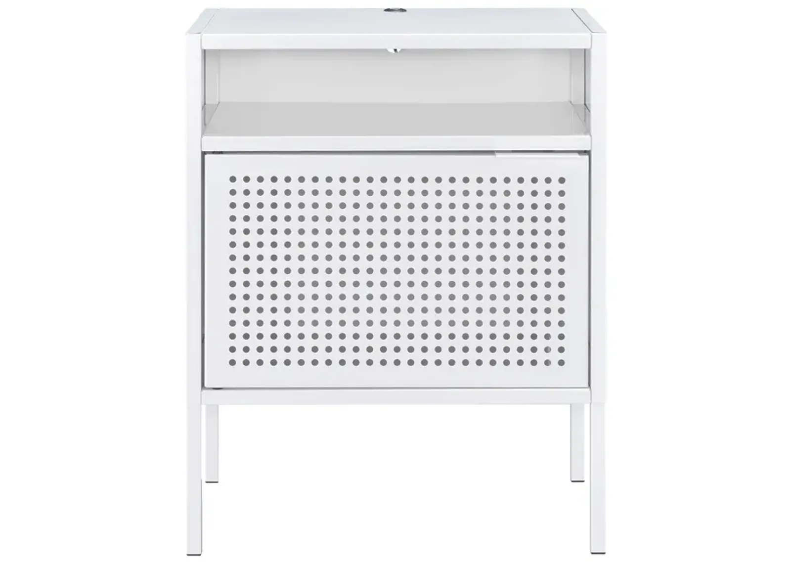 Gemma Nightstand in White