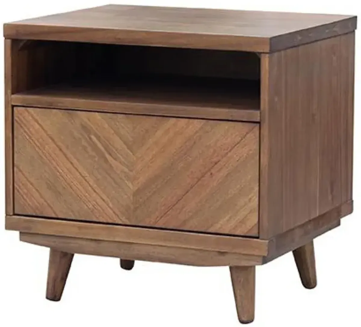 Piero Chevron Night Stand