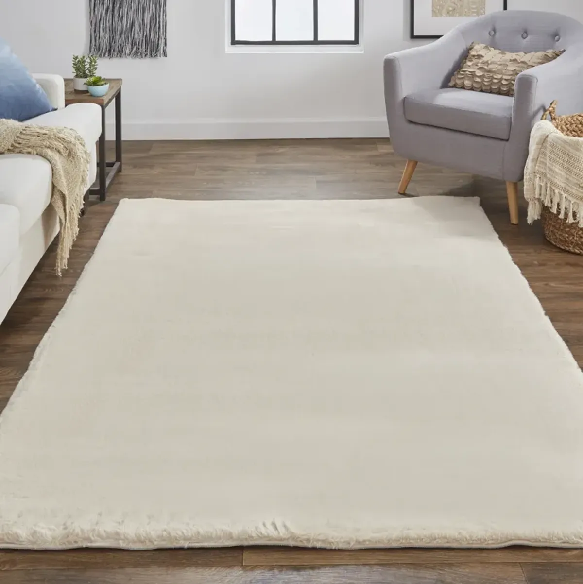 Luxe Velour 4506F Tan 6'7" x 9'6" Rug