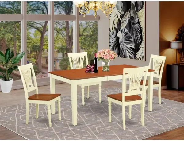 5 PC Dining room set - Kitchen Table and 4 Dining Chairs