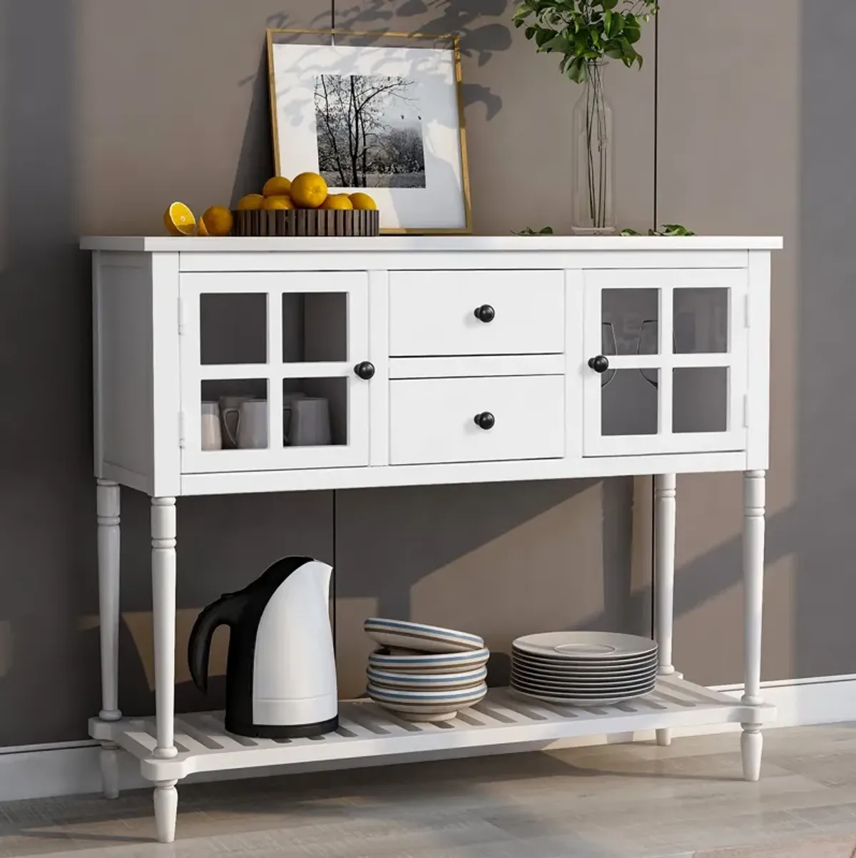 Merax Buffet Storage Cabinet Console Table