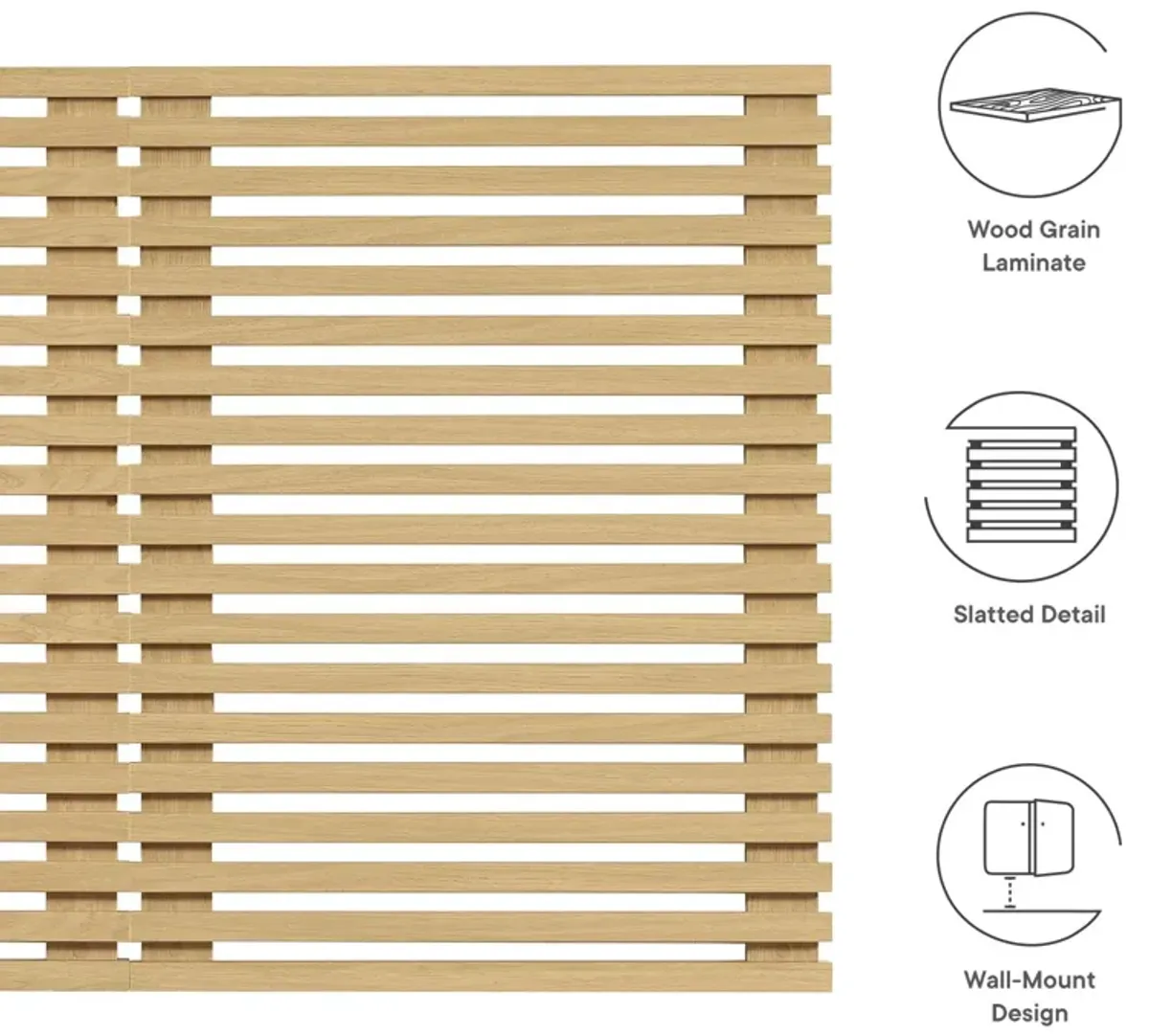 Modway - Render Wall Mount Queen Headboard