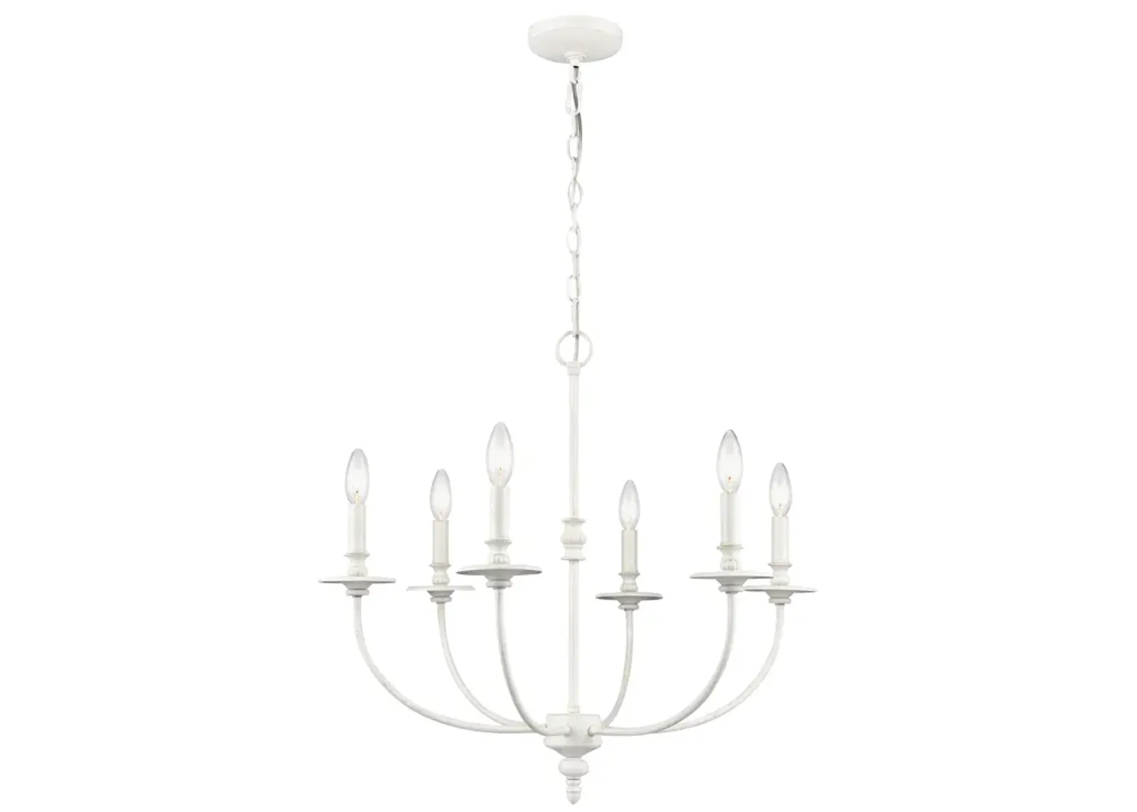 Hartford 25'' Wide 6-Light Chandelier