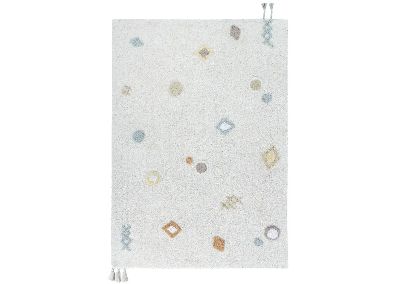 Washable rug Vintage Map