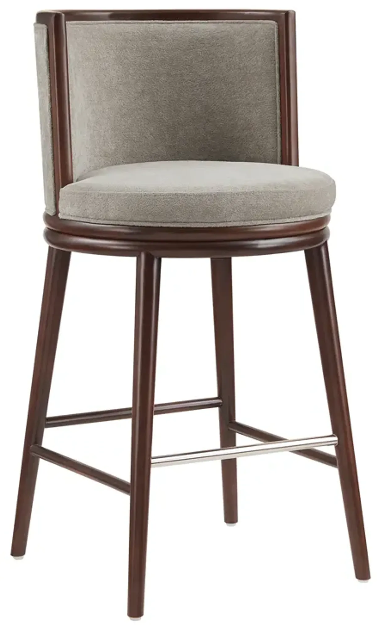 Evalyn Dark Gray Bar Stools (Set of 3)