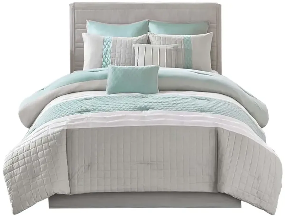 Gracie Mills Bryon 8-Piece Comforter Set