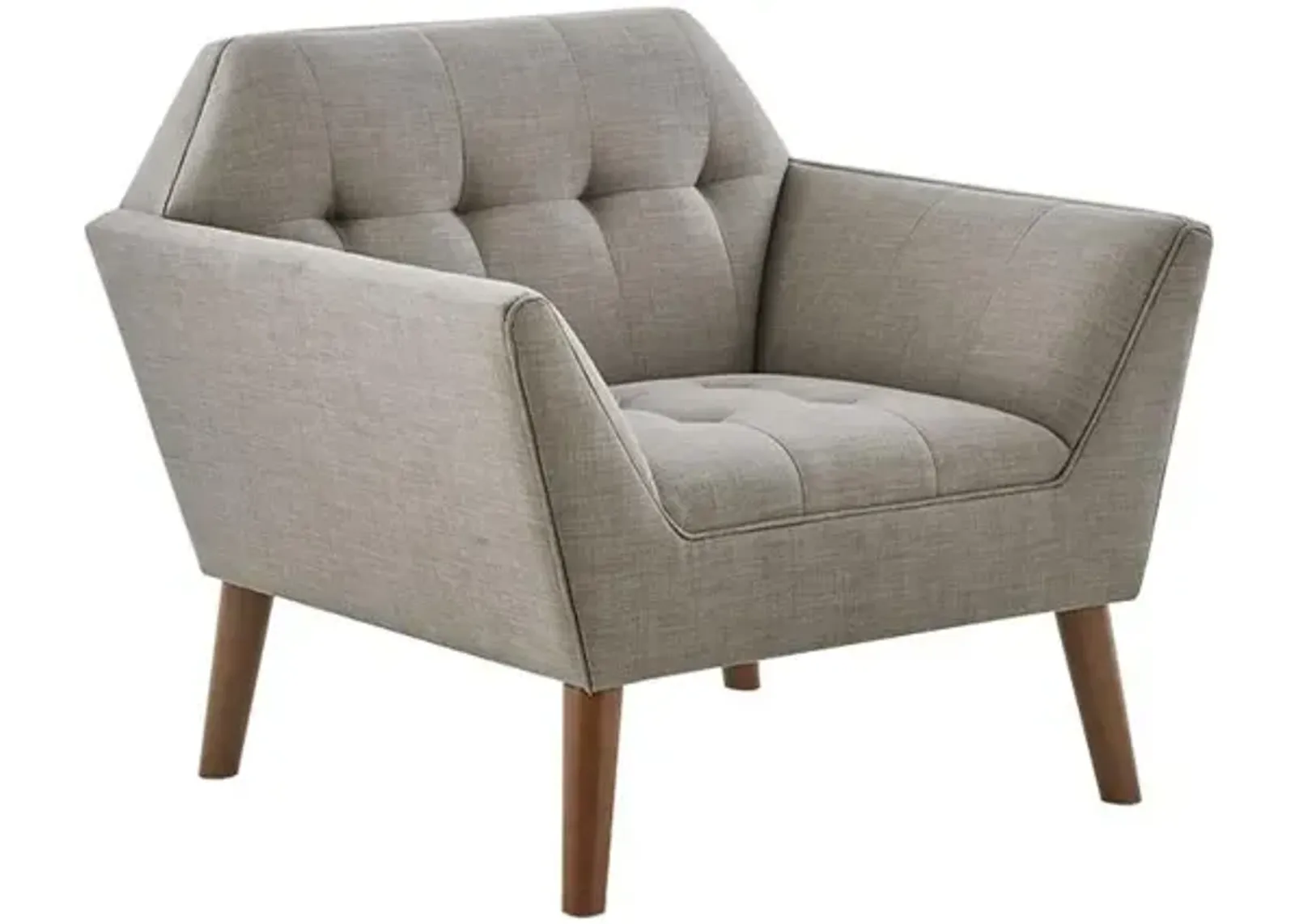 Belen Kox Lounge Chair - Mid Century Modern with Button Tufted Details, Belen Kox