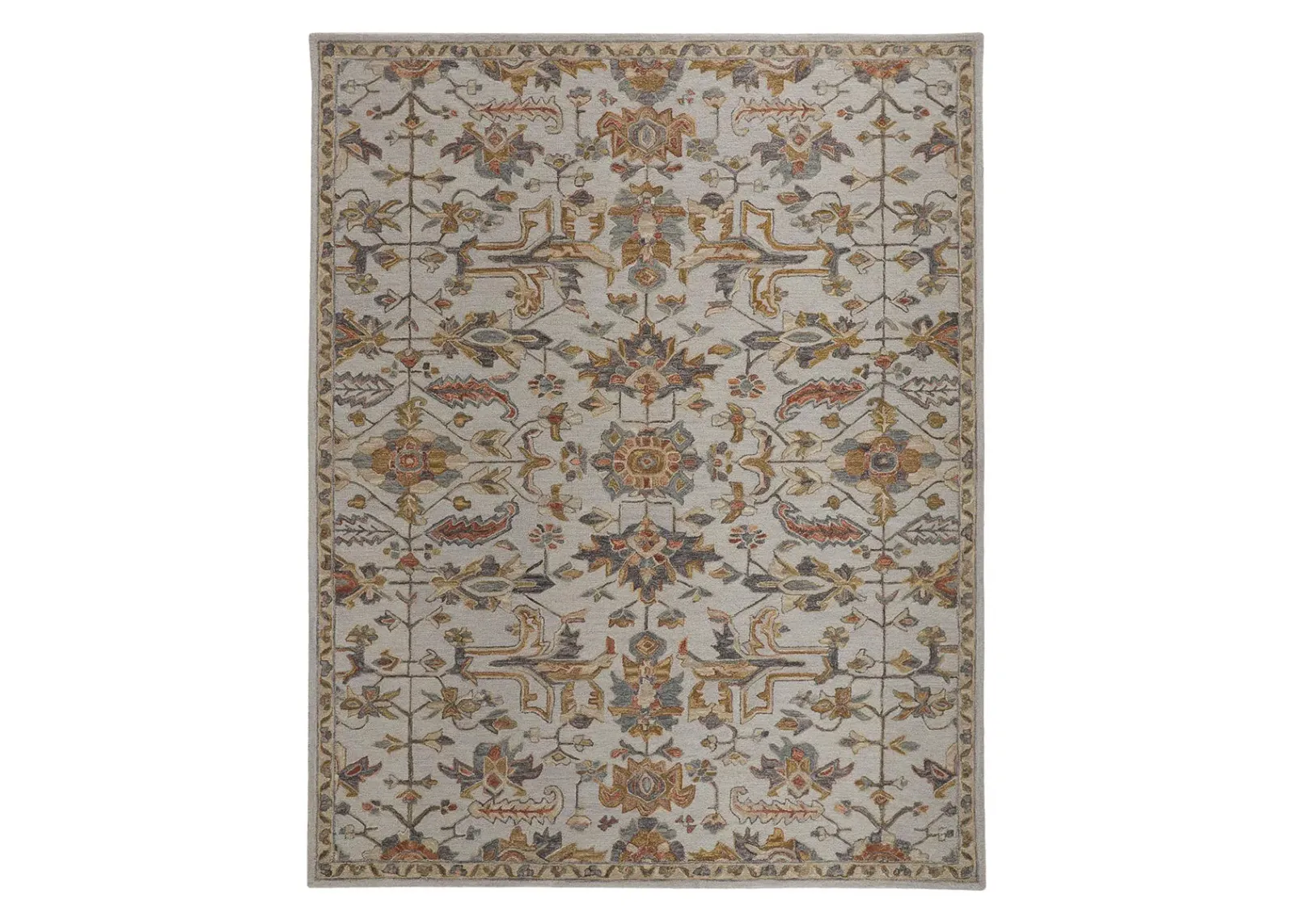 Fallon 8838F Gray/Gold 2' x 3' Rug