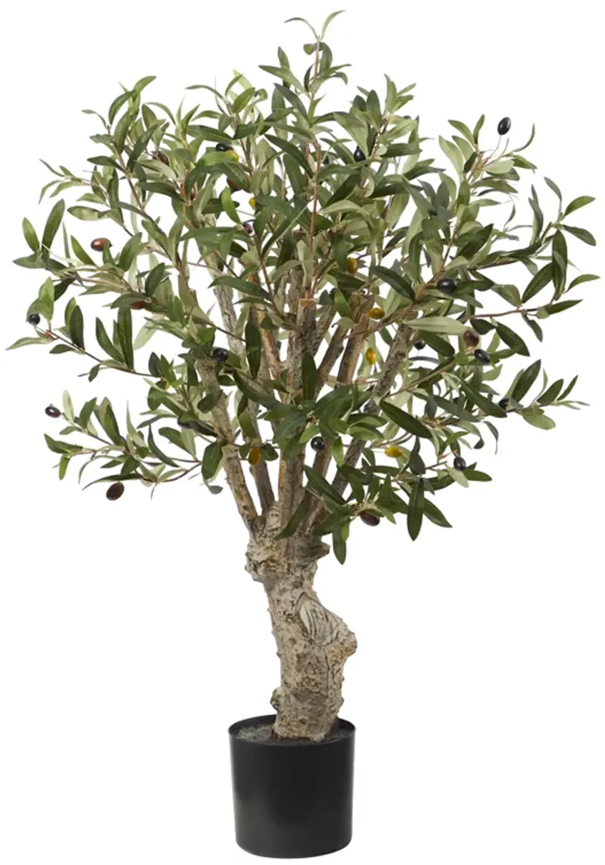 Hivvago 2 Feet Olive Artificial Tree