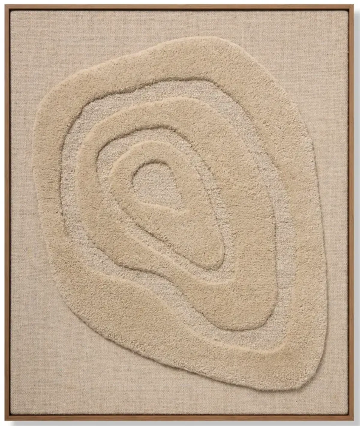 Oyster Of My Eye Beige/Beige 2'8"x3'2" Wall Art