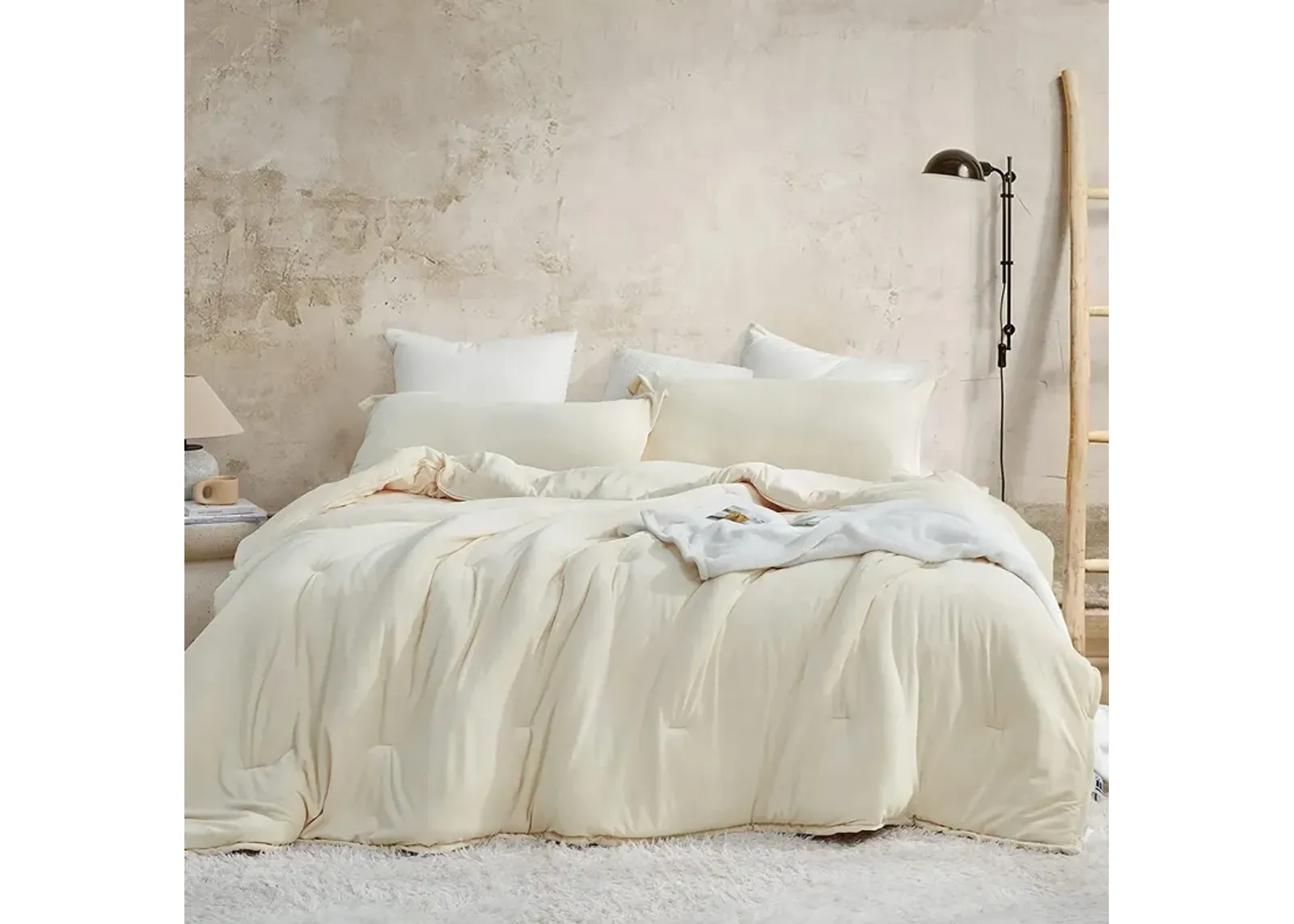 Now You're Cookin' - Coma Inducer® Oversized Comforter - White Clay (Kiln Oven)