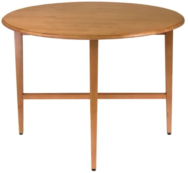 Winsome Wood Hannah Round 42 Double Drop Leaf Gate leg Table