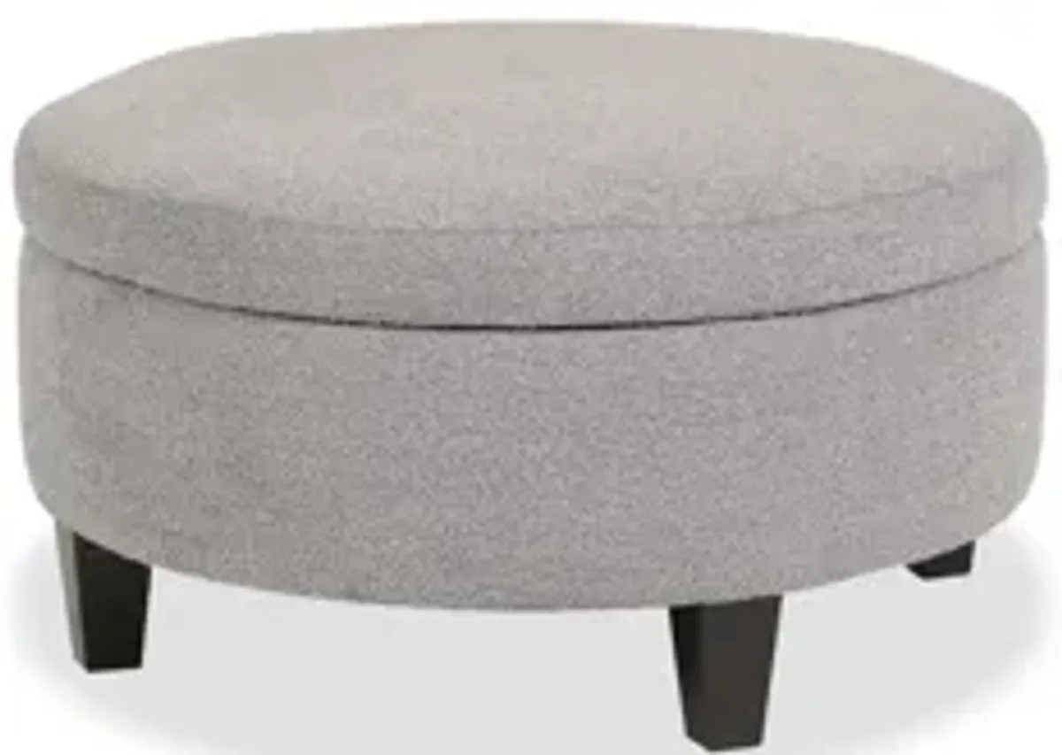 Medium Round Storage Ottoman