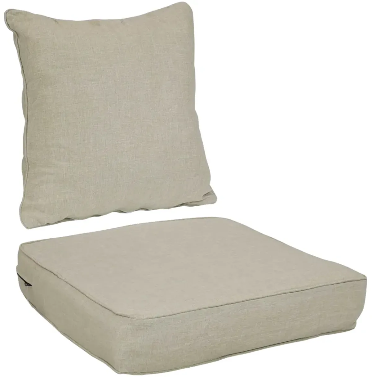 Sunnydaze Indoor/Outdoor Polyester Back and Seat Cushions