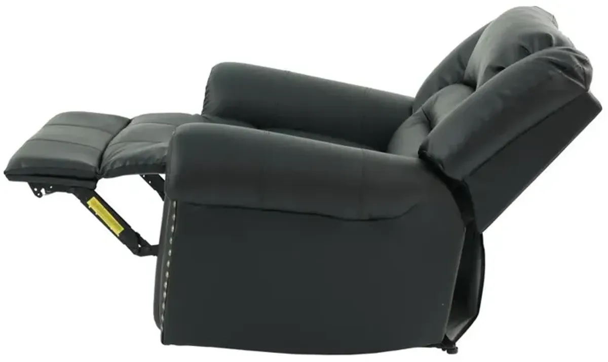 Poundex Power Recliner-Black