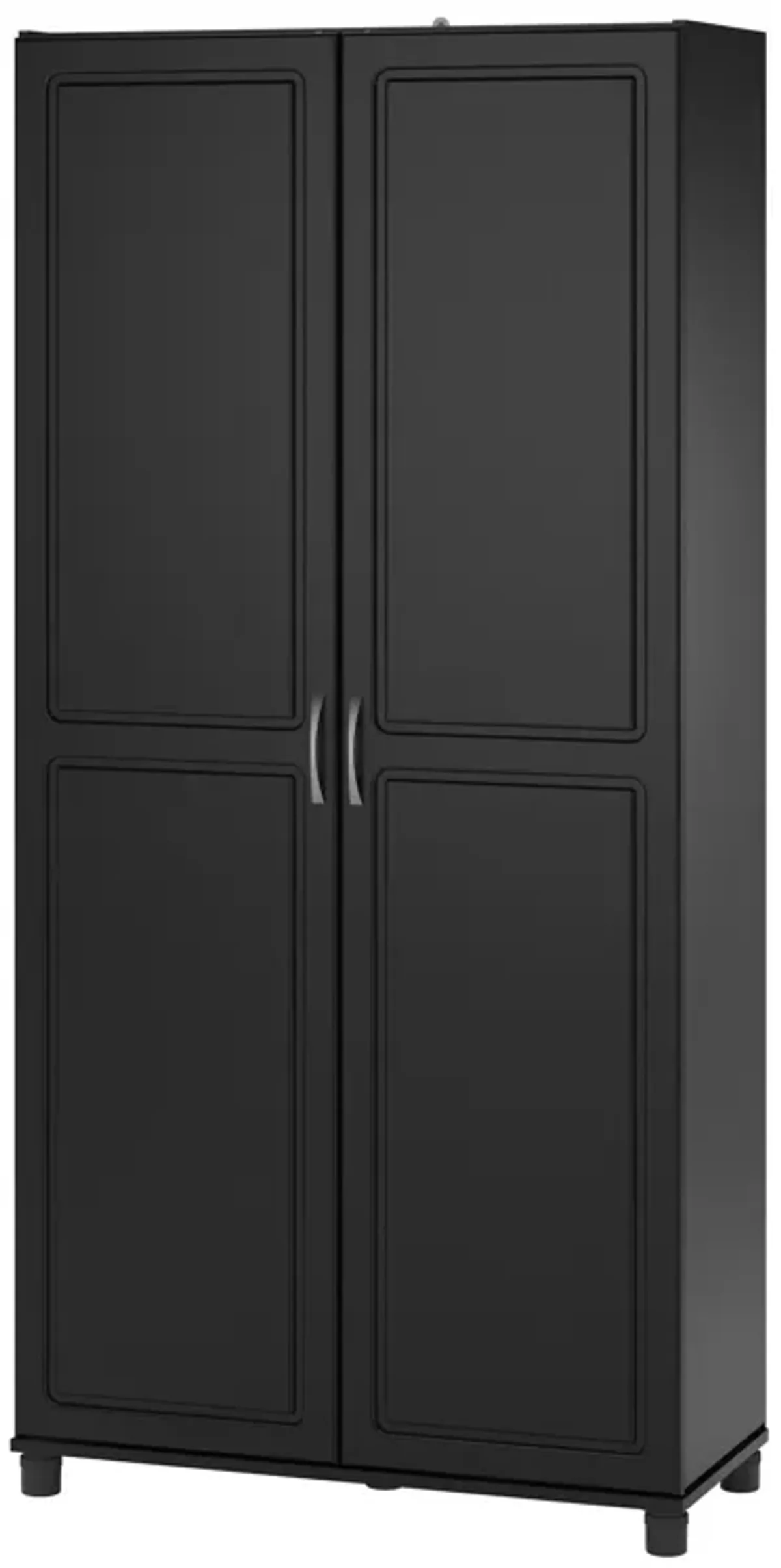 Kendall 36" Utility Storage Cabinet, Black