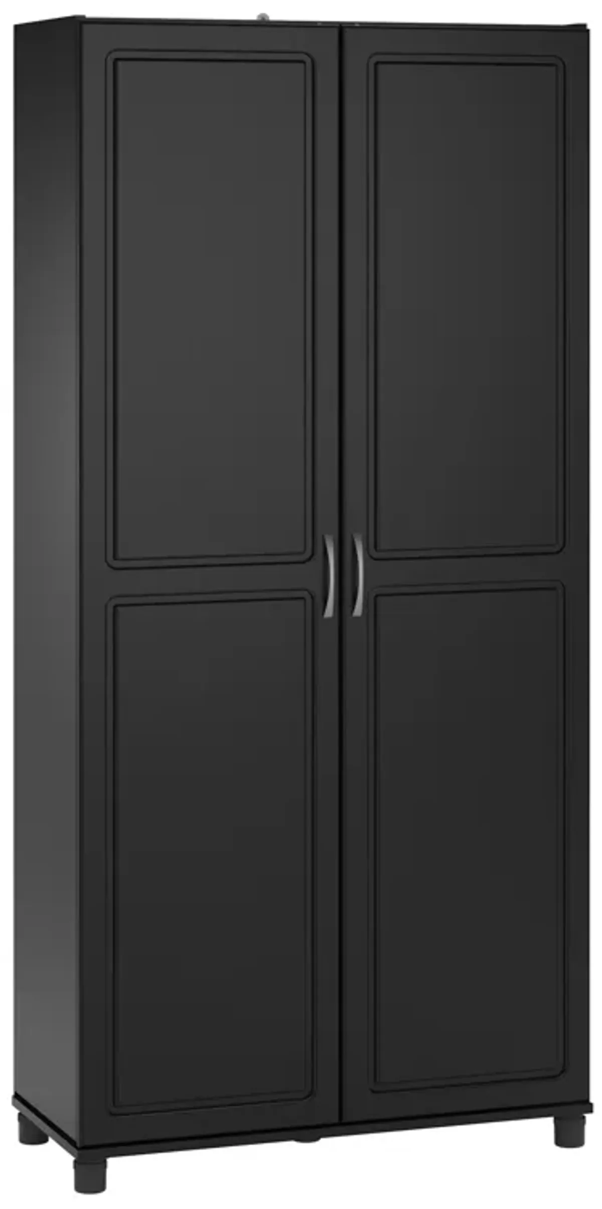 Kendall 36" Utility Storage Cabinet, Black