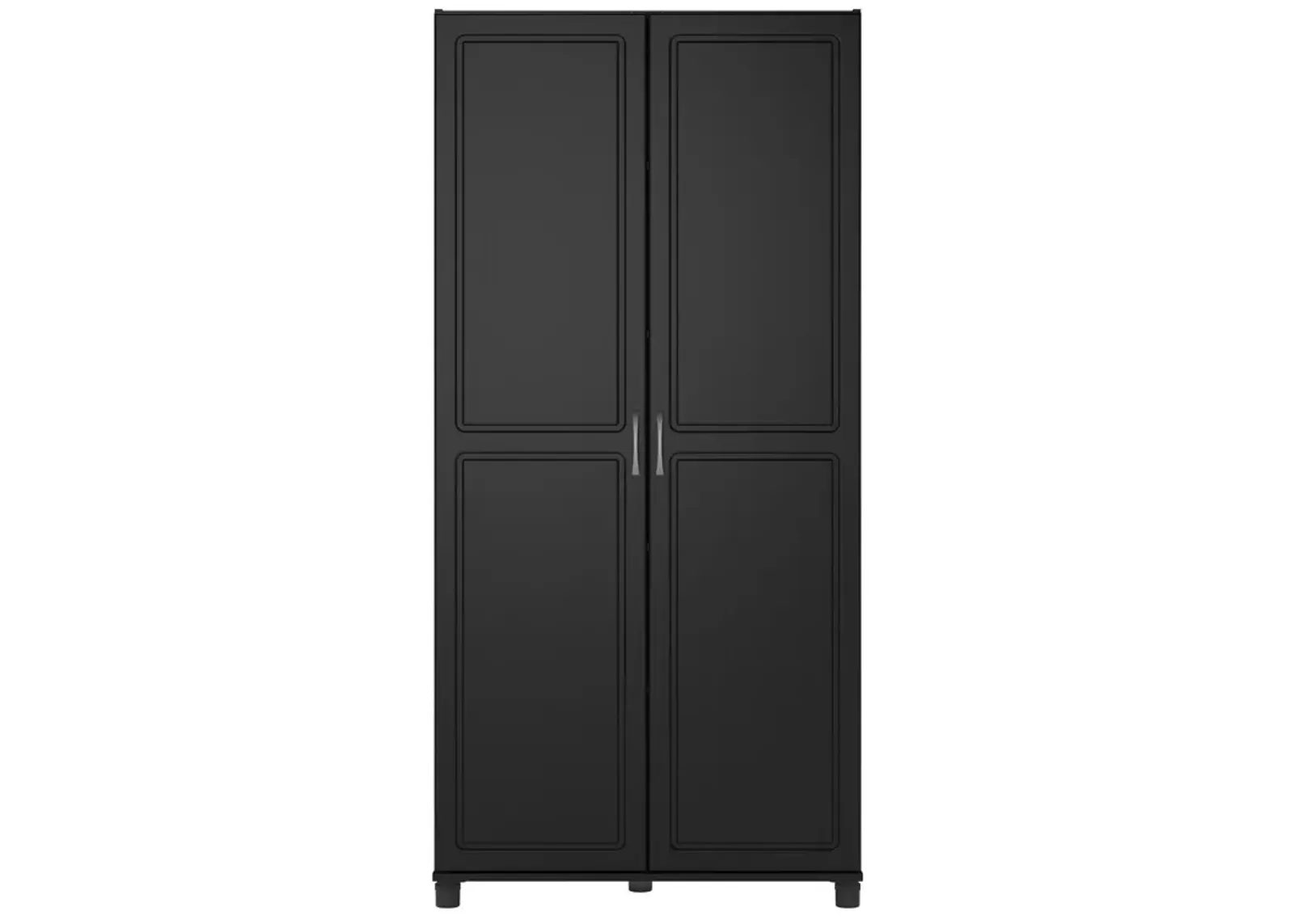 Kendall 36" Utility Storage Cabinet, Black