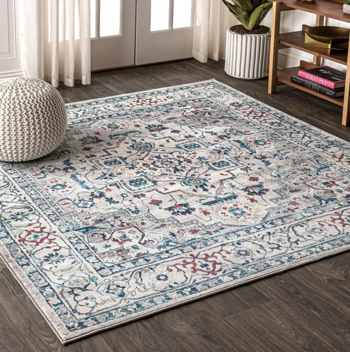 Edison Modern Persian Vintage Medallion Area Rug