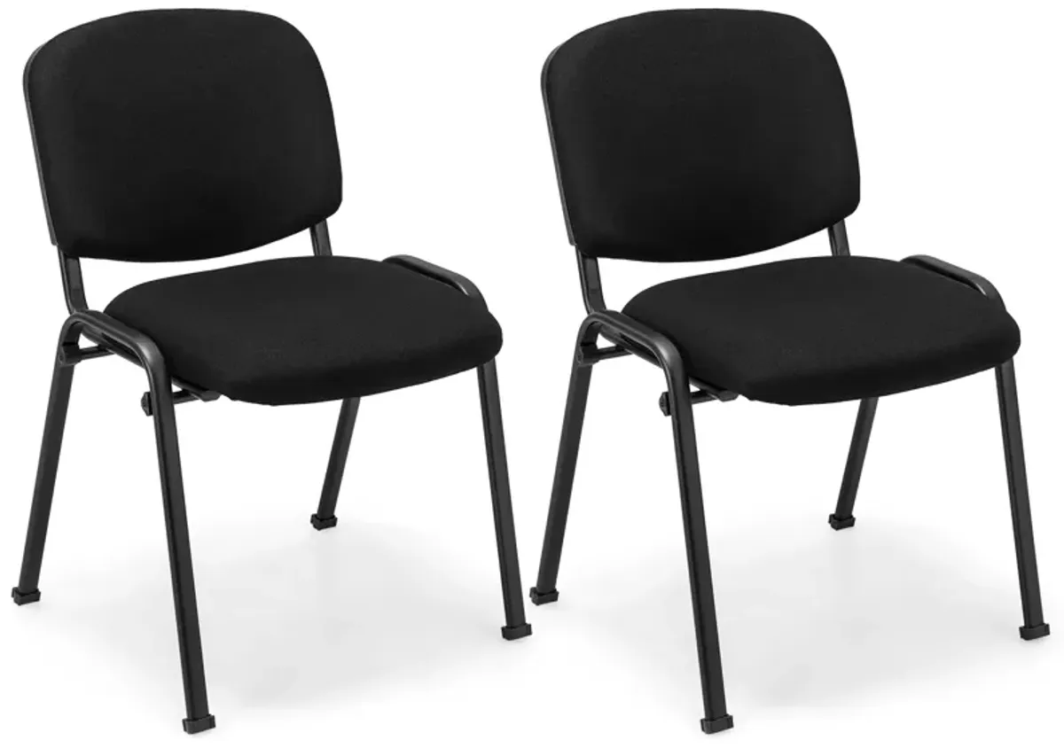 Office Chair with Metal Frame and Padded Cushions for Conference Room