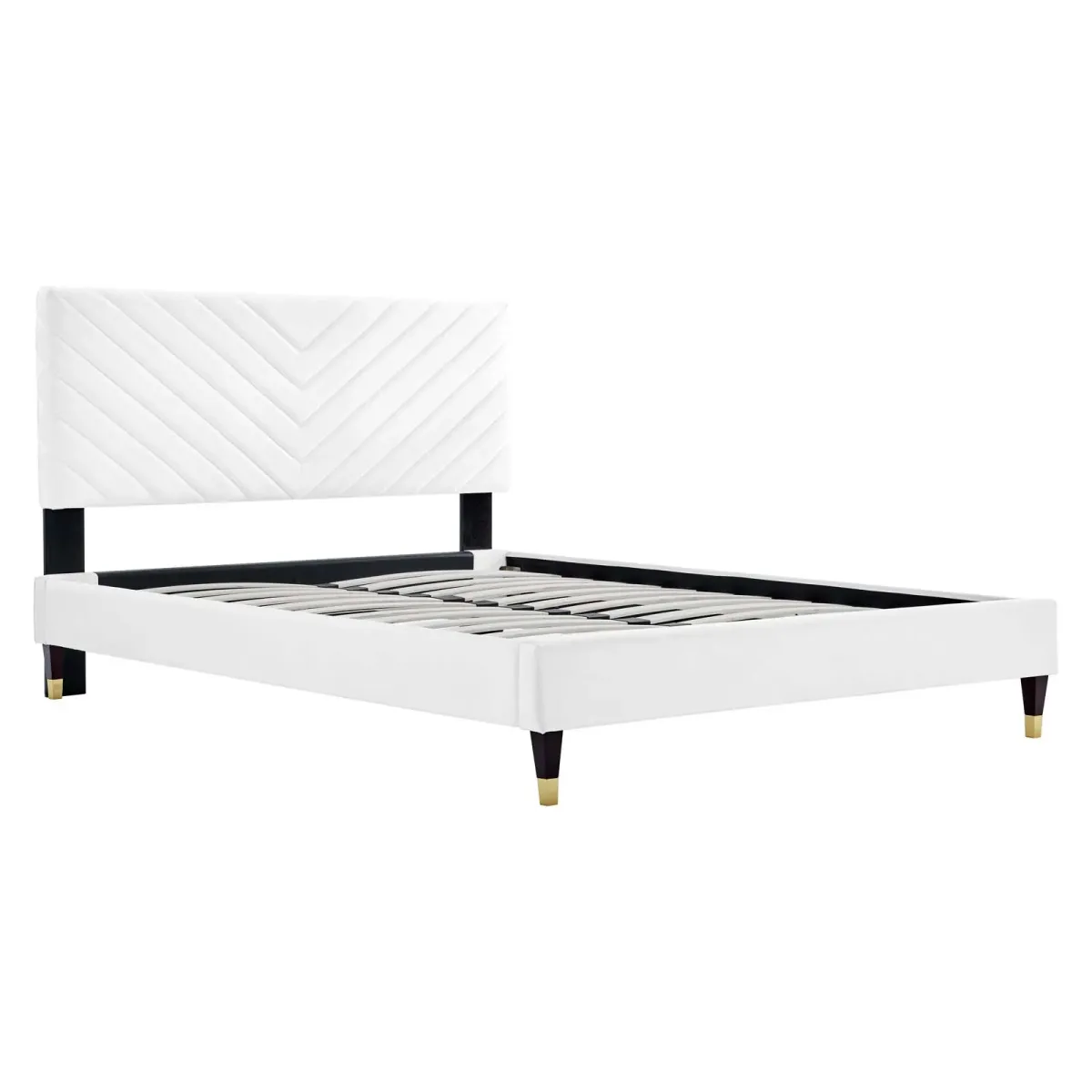 Modway - Roxanne Performance Velvet Queen Platform Bed