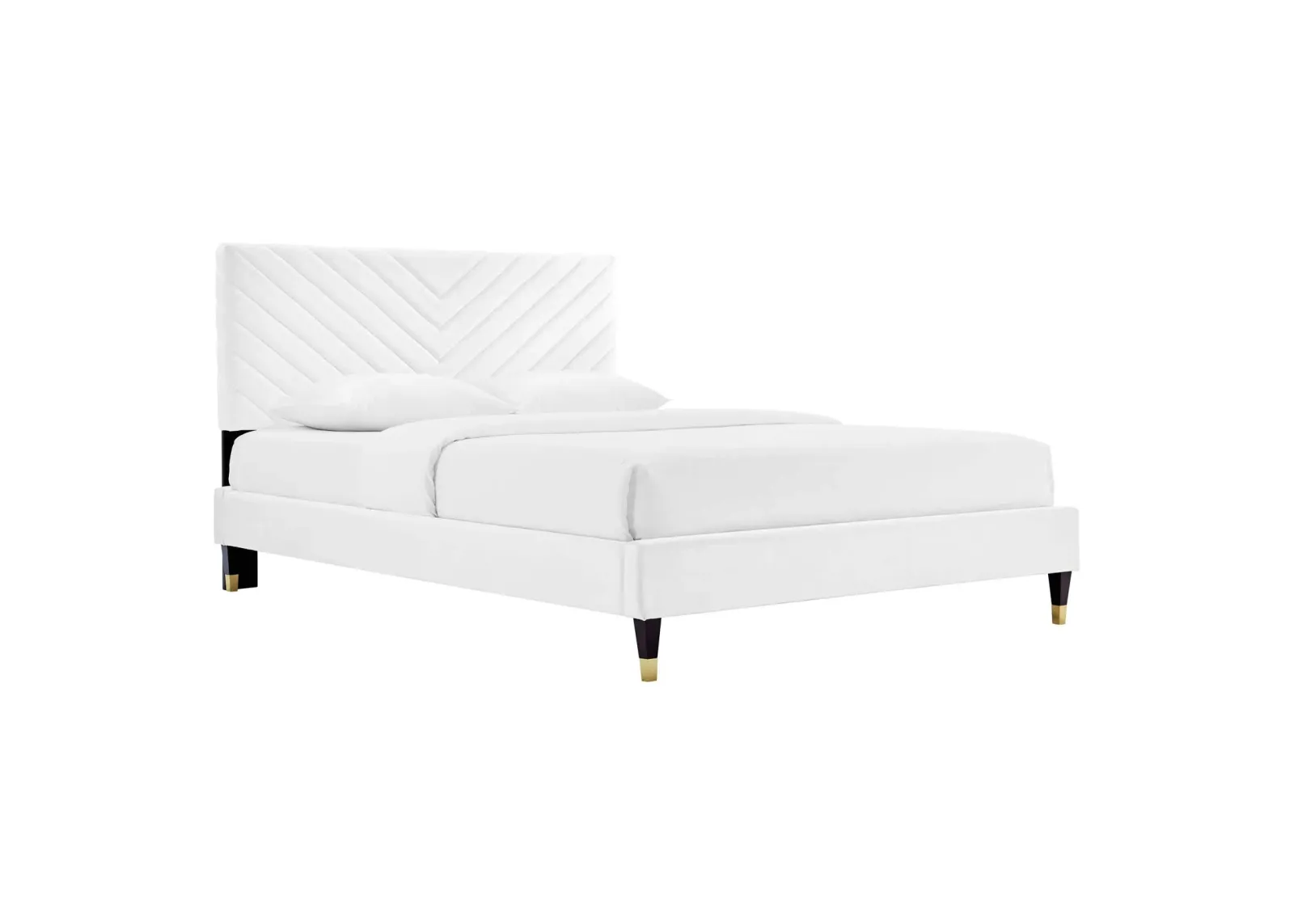 Modway - Roxanne Performance Velvet Queen Platform Bed