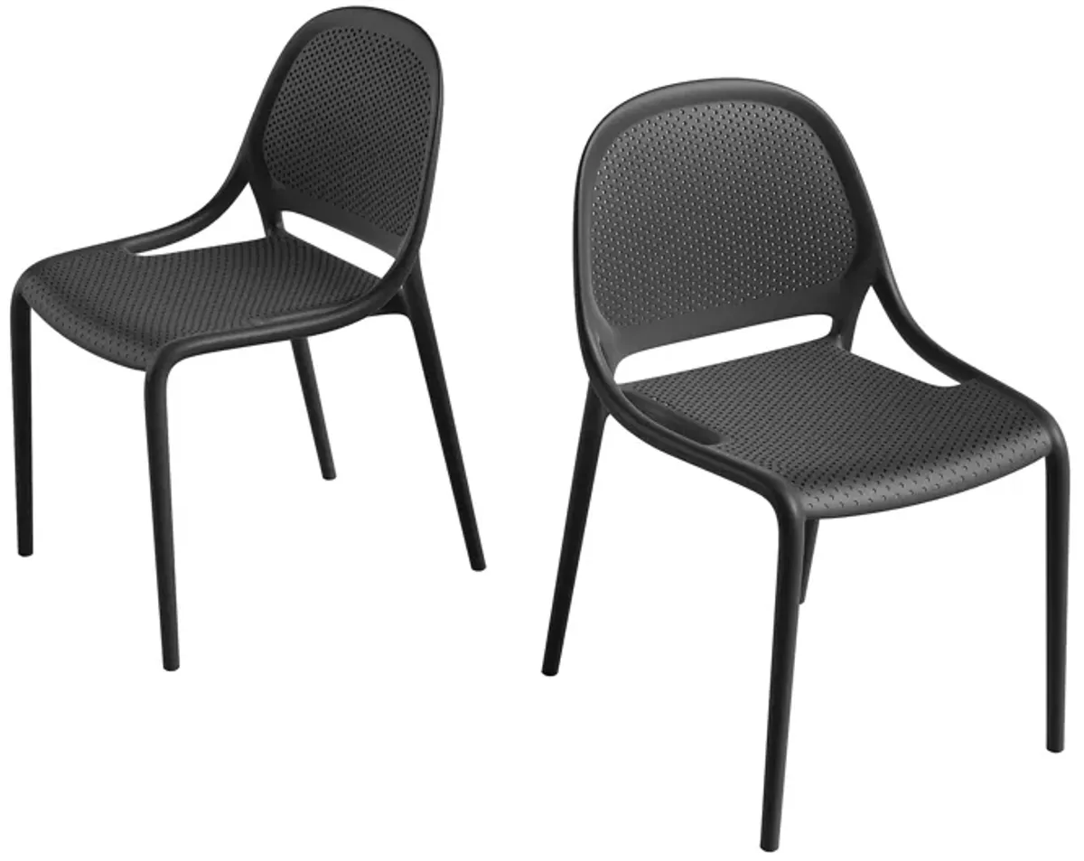 STACKABLE OUTDOOR & INDOOR SHAY CHAIR (Set of 2)