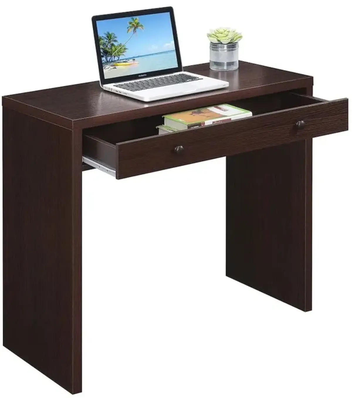 Convenience Concepts Northfield Desk/Hall Entryway Table with Drawer