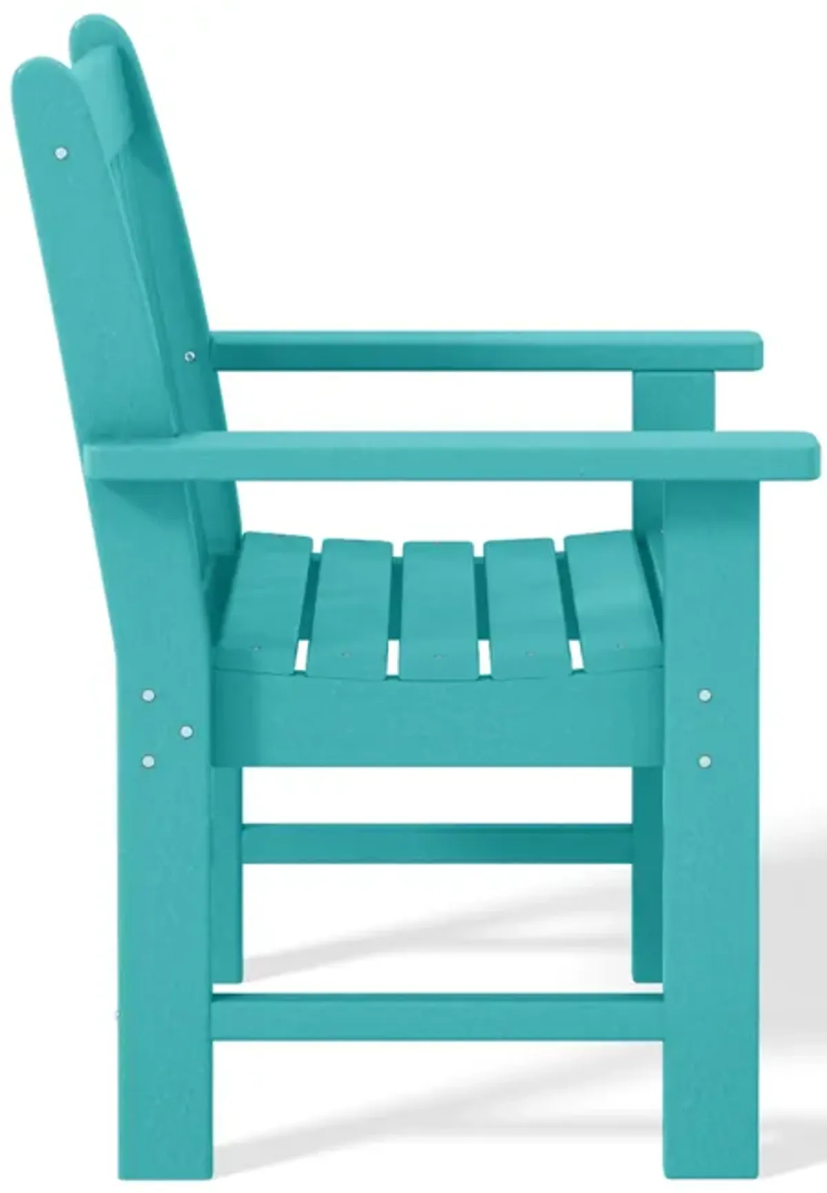 WestinTrends Outdoor Patio HDPE Garden Dining Arm Chair