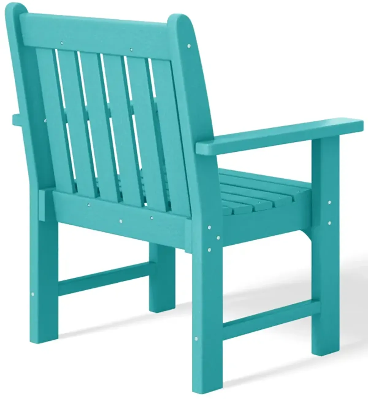 WestinTrends Outdoor Patio HDPE Garden Dining Arm Chair