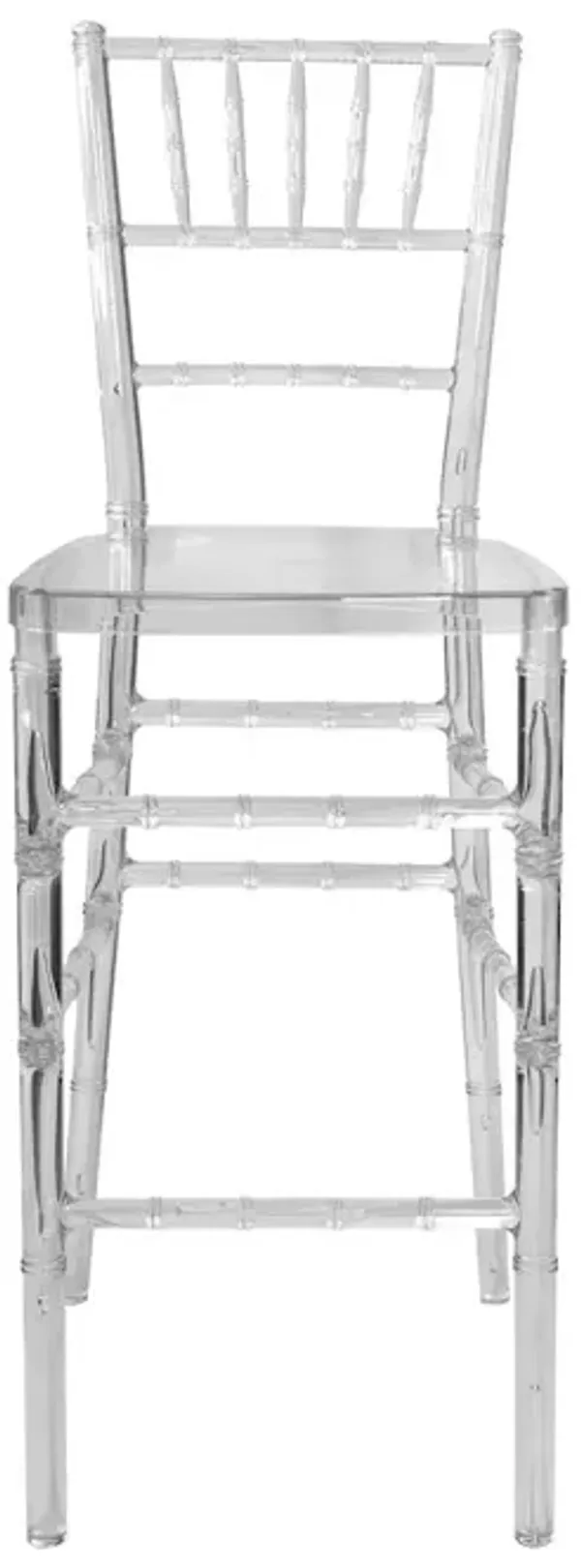 CSP Commercial Seating Products Chiavari Barstool In Clear