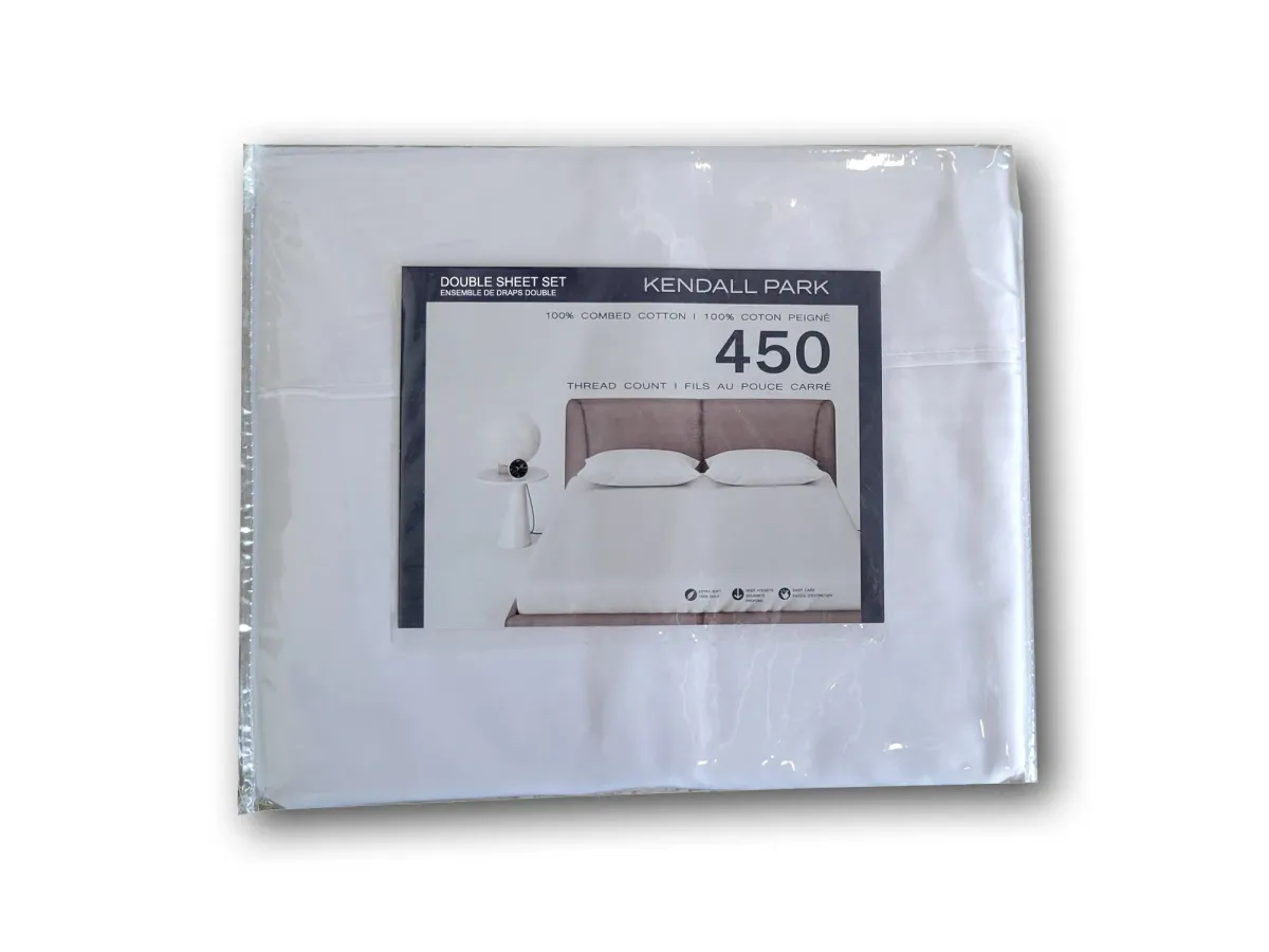 Cotton House - 100% Cotton Sheet Set, 450 Thread Count