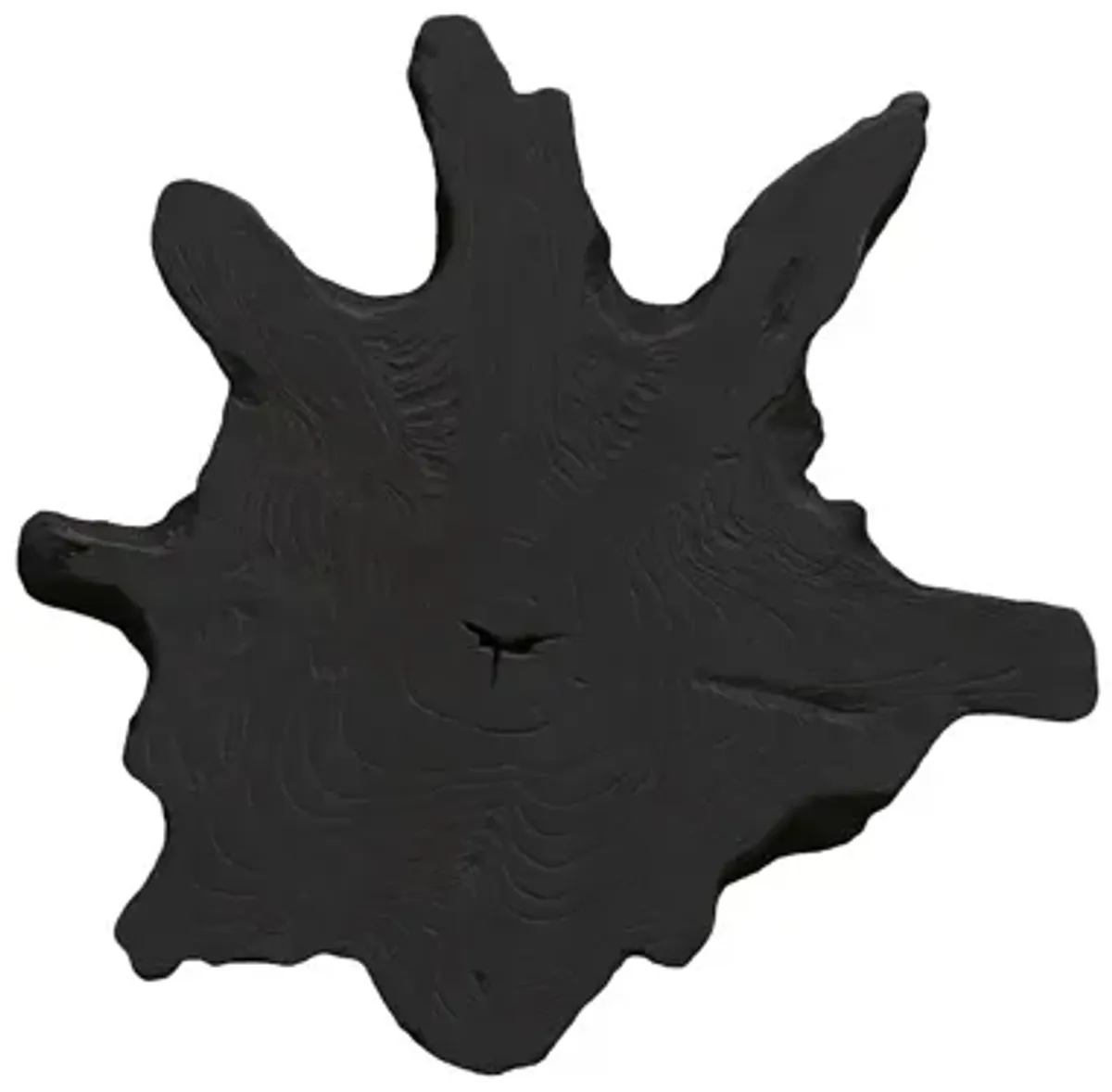 Freeform Teak Wall Slice