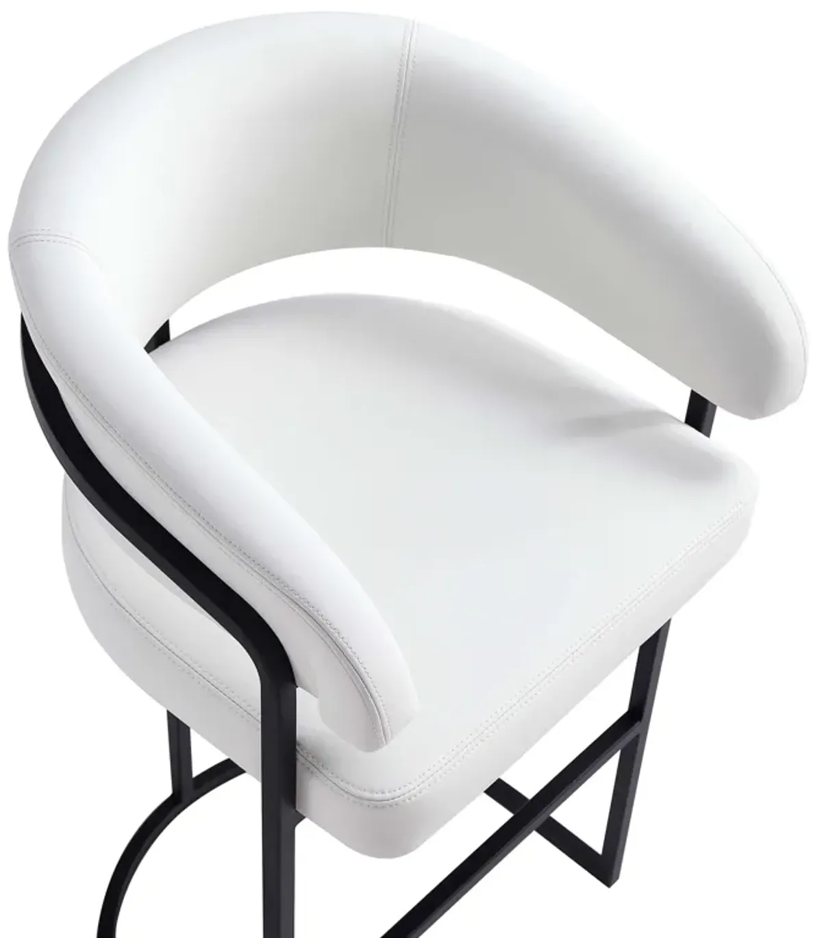 Augusta White Bar Stool