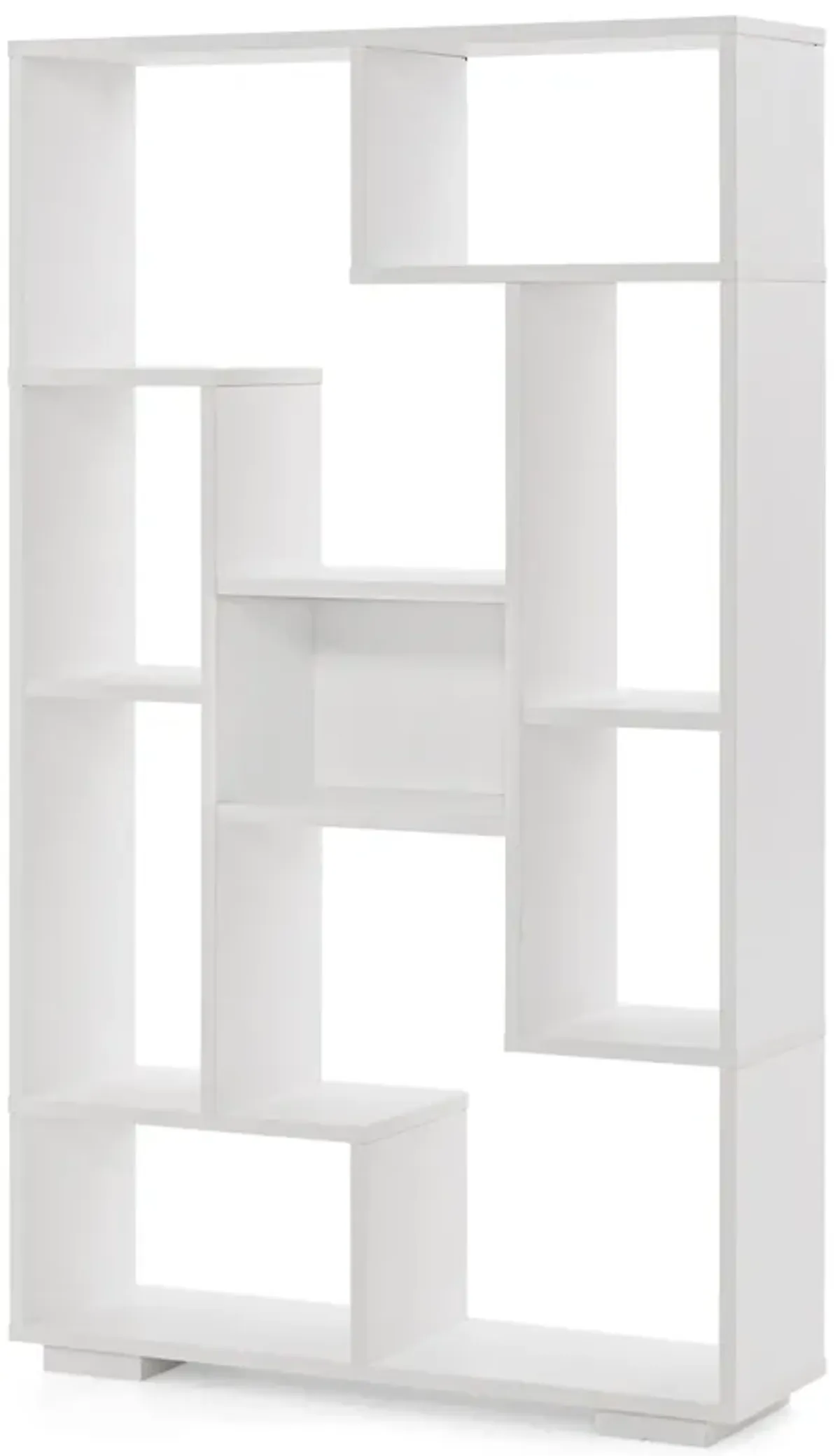 47-Inch Tall Bookshelf for Home Office Living Room-White