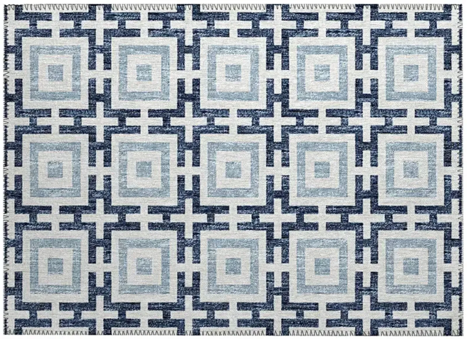 Marlo MO1 Navy 20" x 30" Rug