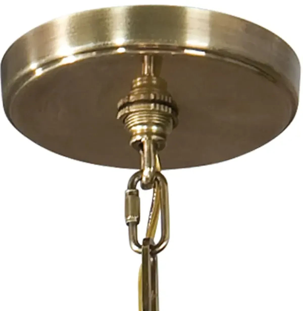 Uttermost Obeliska 3 Light Gold Chandelier