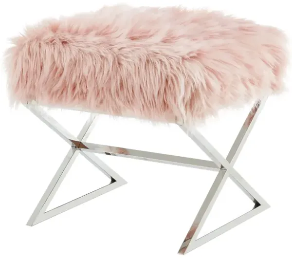 Inspired Home Maggie Ottoman