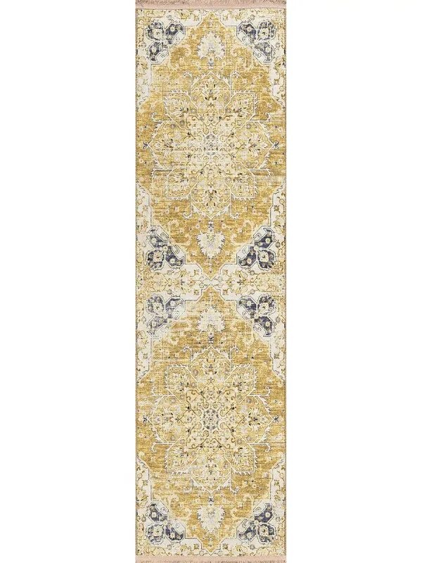 Marbella MB3 Gold 2'3" x 12' Rug