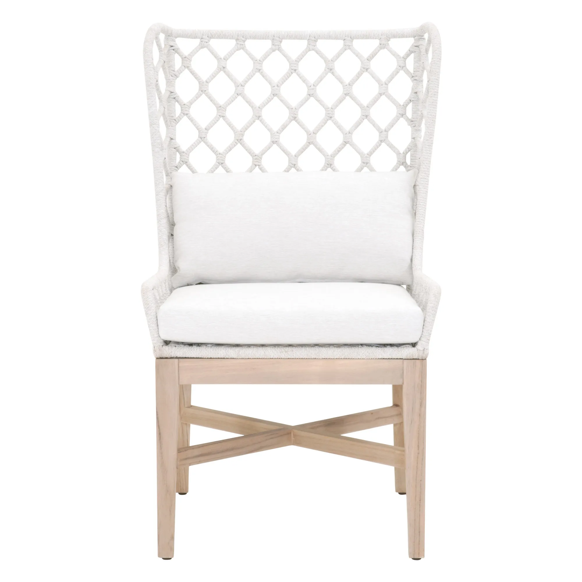 Lattis Outdoor Wing Chair