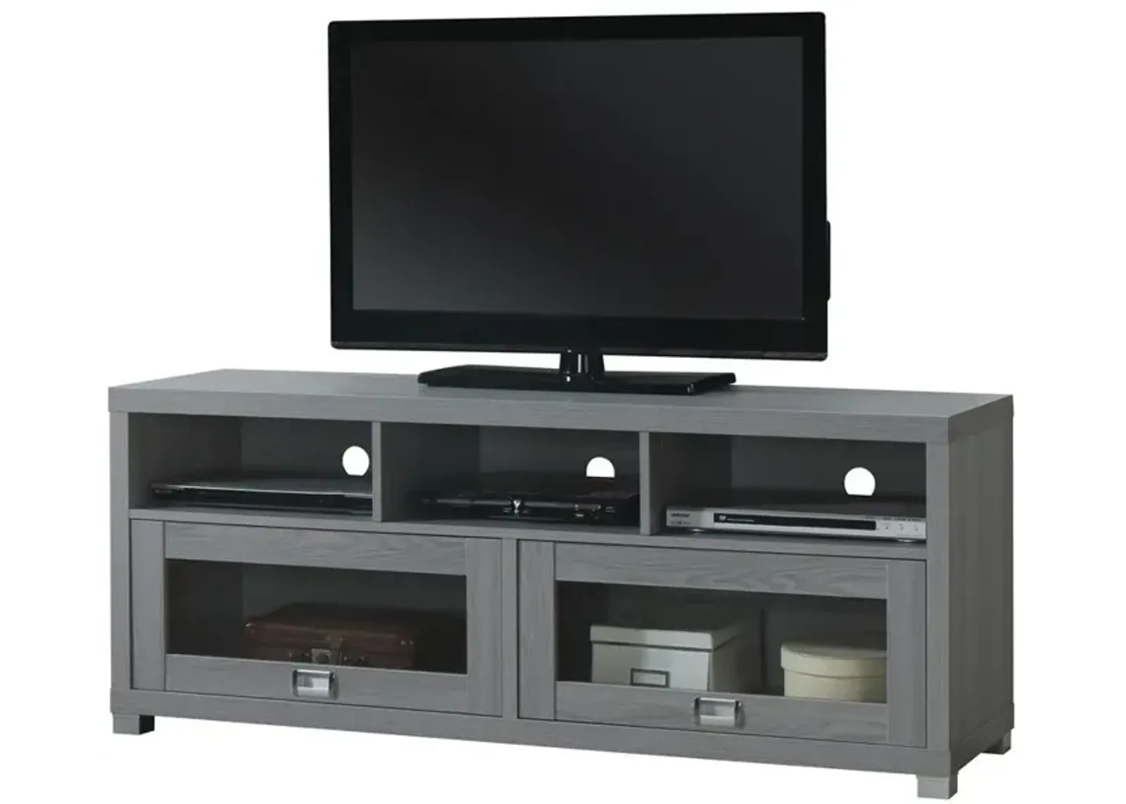 Techni Mobili Durbin TV Stand for TVs up to 60in, Grey