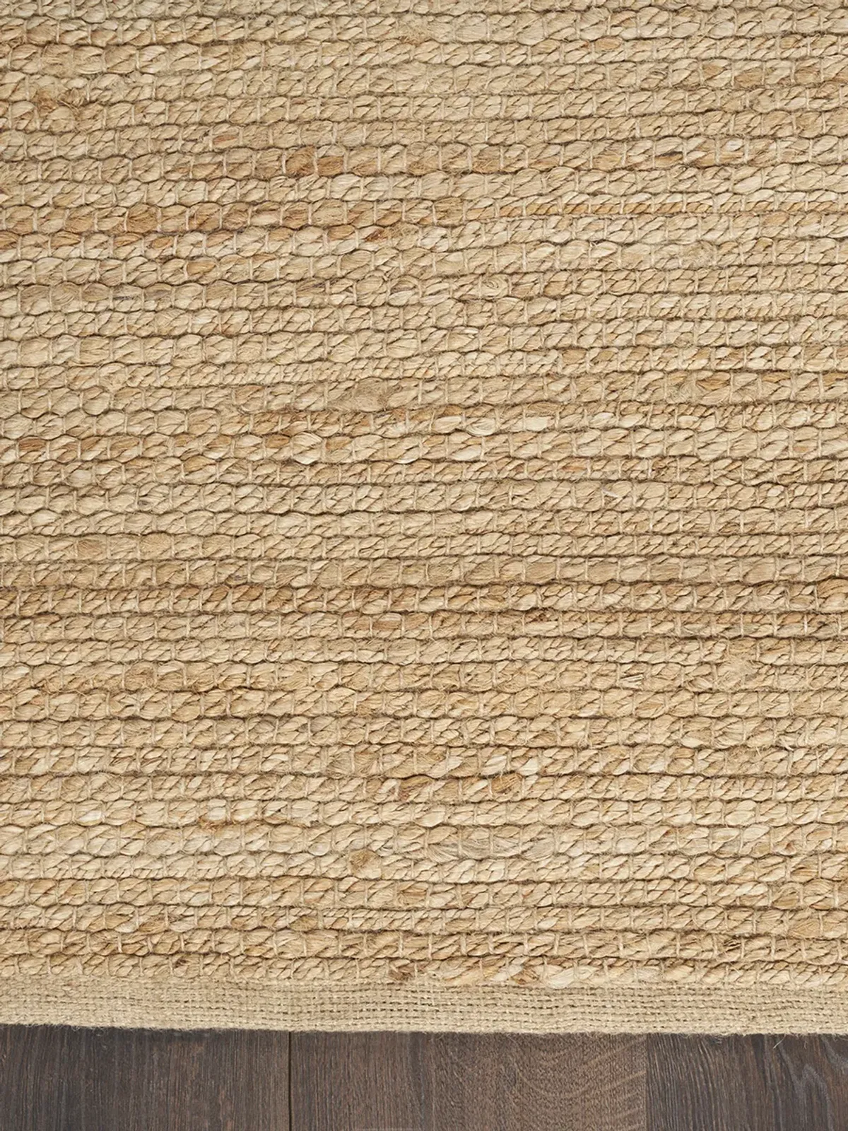 Natural Jute NJT01 Natural 2'3" x 10' Rug