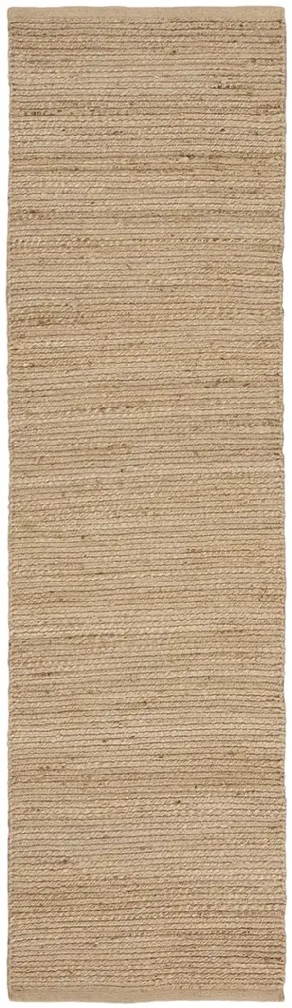 Natural Jute NJT01 Natural 2'3" x 10' Rug