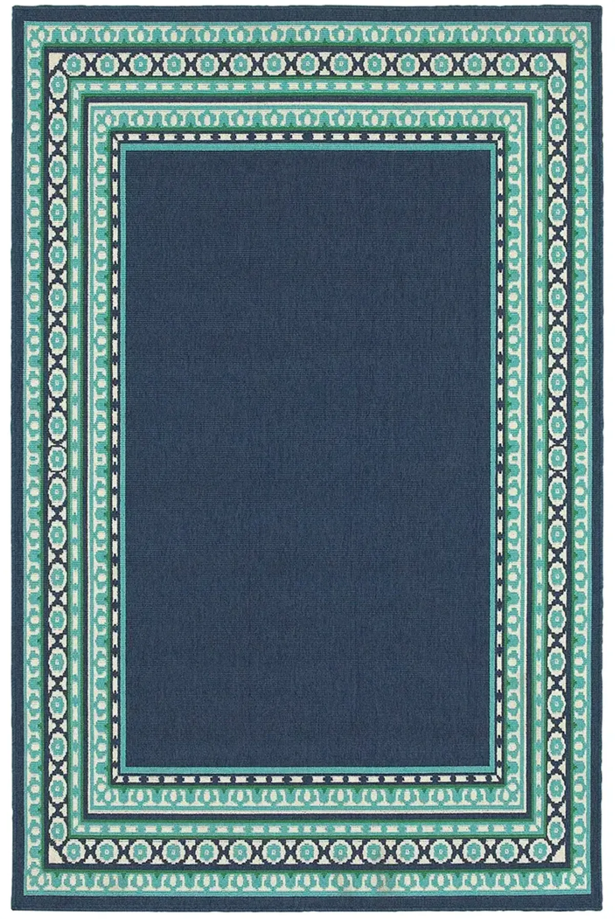 Meridian 7'10" Navy Rug