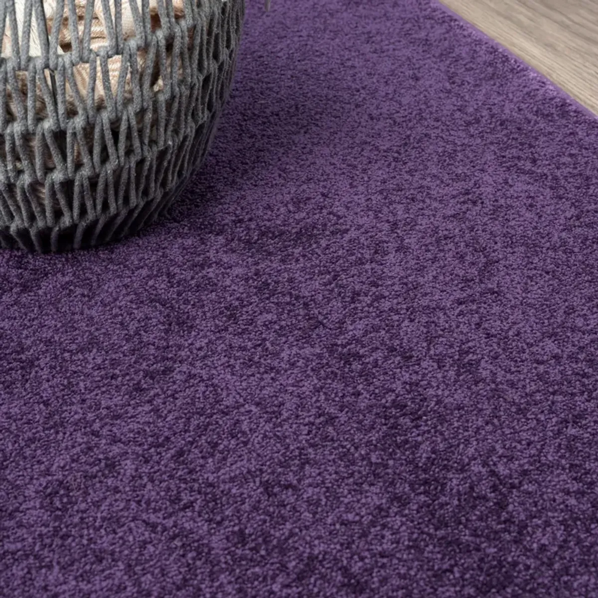 Haze Solid Low-Pile Area Rug