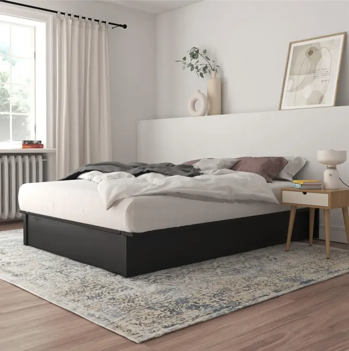 Micah Upholstered Platform Bed