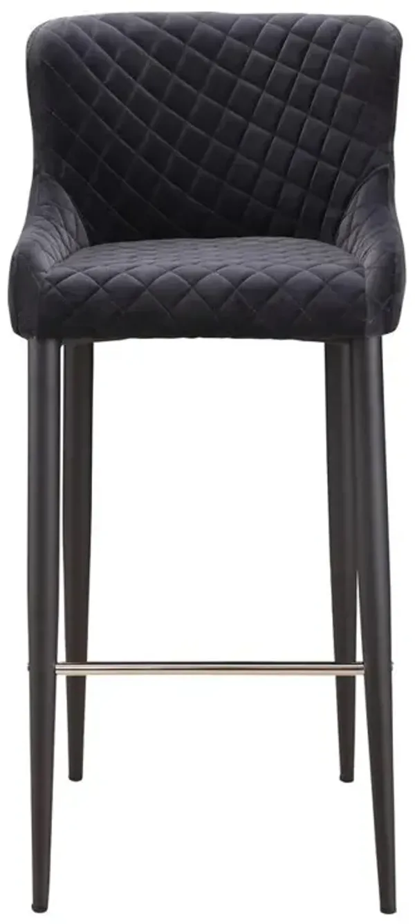Moe's Home Collection Etta Bar Stool Dark - Grey